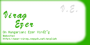 virag ezer business card